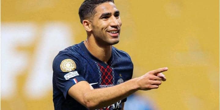 Paris Saint-Germain star Achraf Hakimi