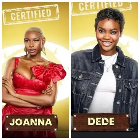 BBNaija houesemates, Dede and Joanna