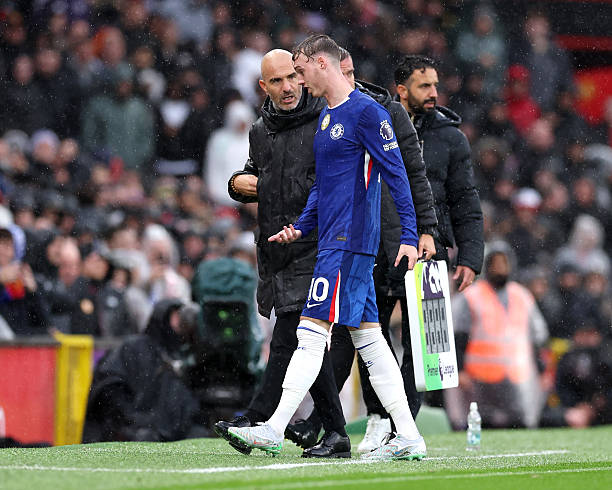 Chelsea’s Cole Palmer out for up to three weeks with groin injury; Maresca opts for rest over surgery as Blues face Brighton, Liverpool, Benfica.