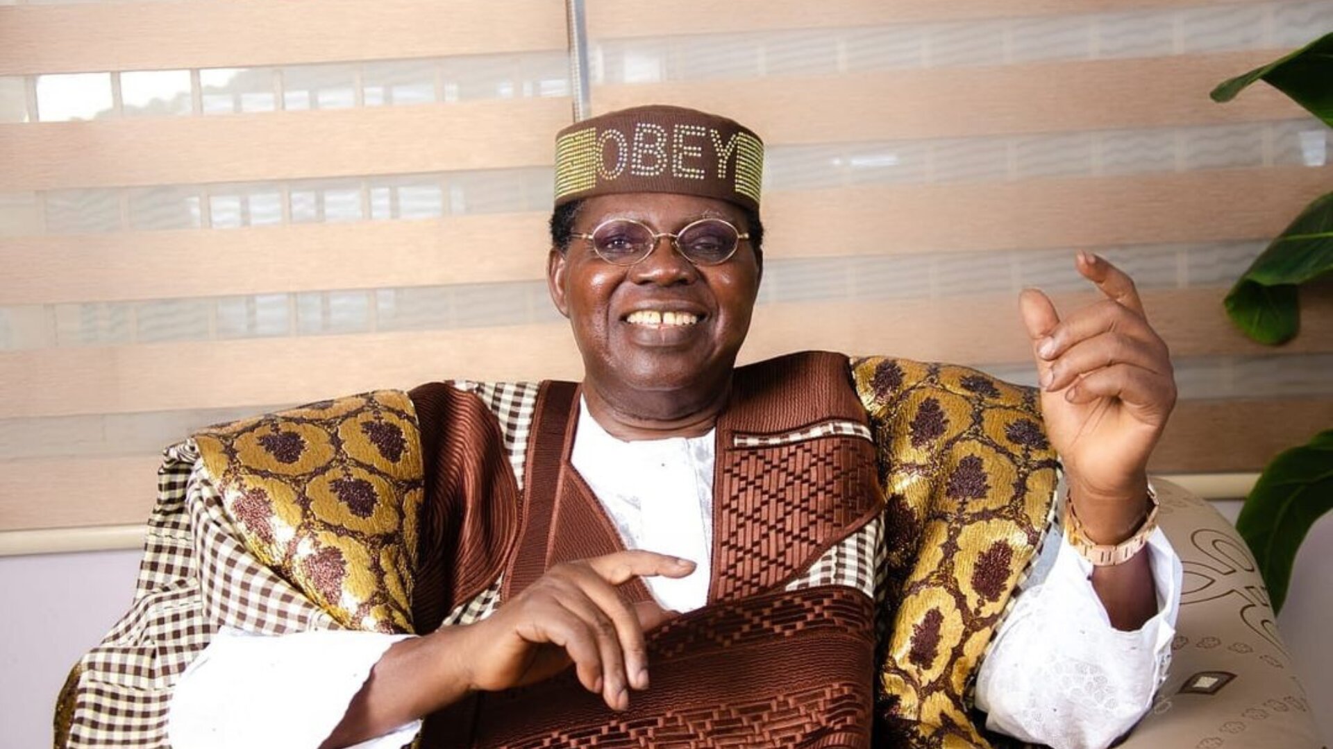 Veteran Nigerian juju musician, Ebenezer Obey