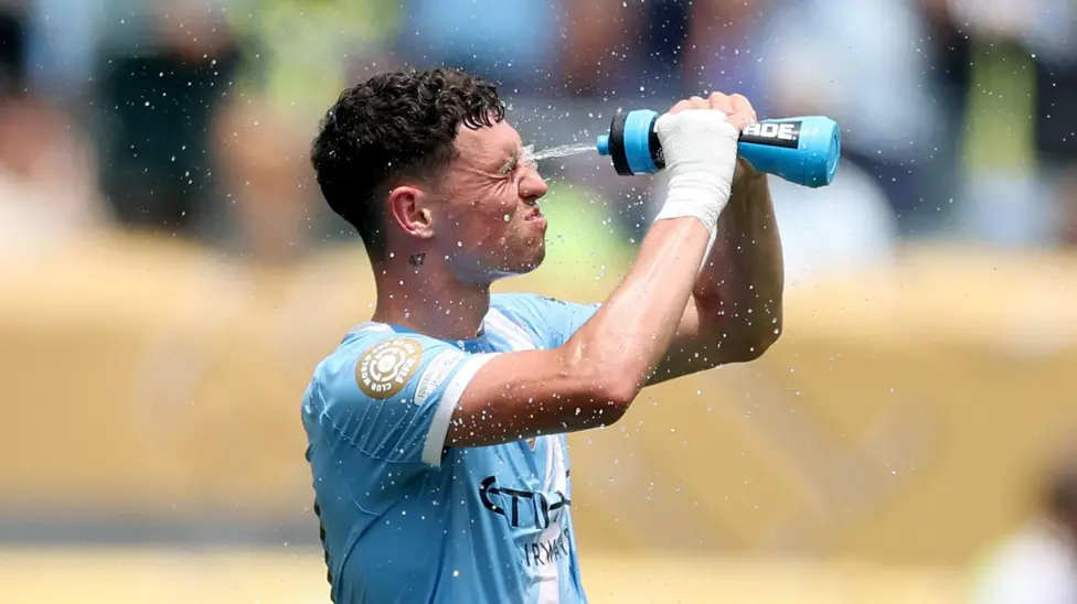 Fifa may schedule 2026 World Cup matches past midnight UK time to avoid dangerous heat, after Club World Cup games saw players struggle in 40°C conditions.