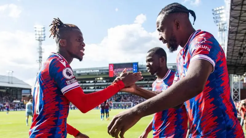 Mateta says “everything is good” with Zaha after clearing up a misunderstanding over comments made during the international break.