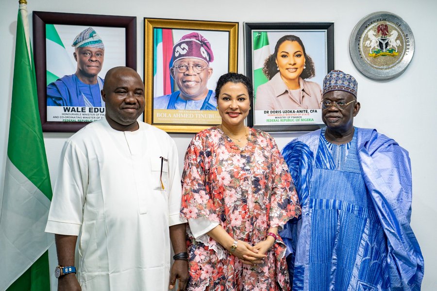 Doris Uzoka-Anite with others