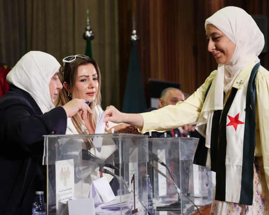 Syria holds first elections since Assad’s ouster