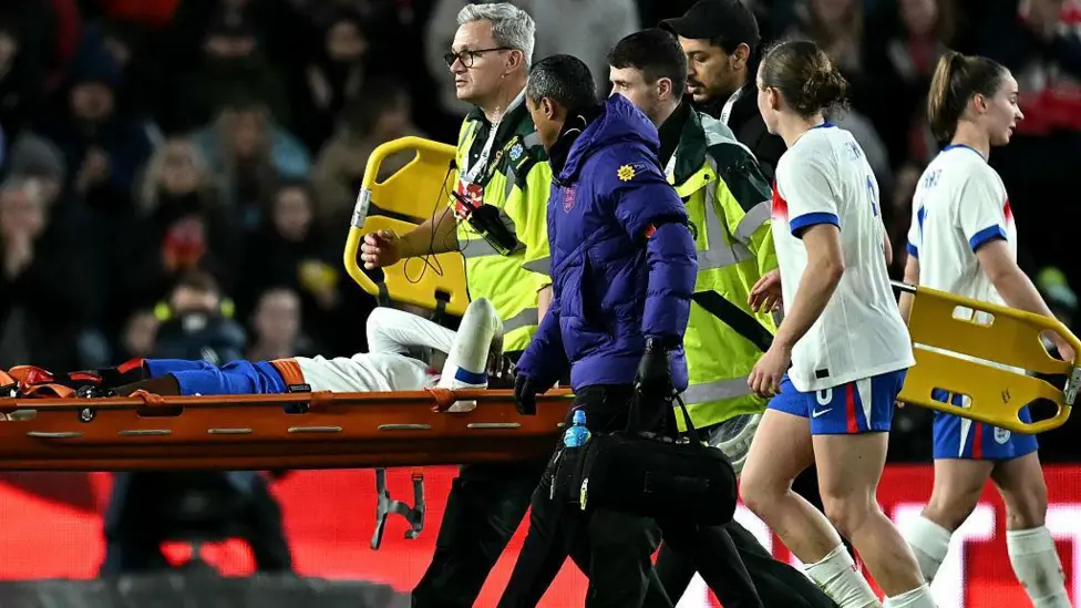 England’s Michelle Agyemang will miss the rest of the season after rupturing her ACL in the win over Australia. The 19-year-old vows to return stronger.