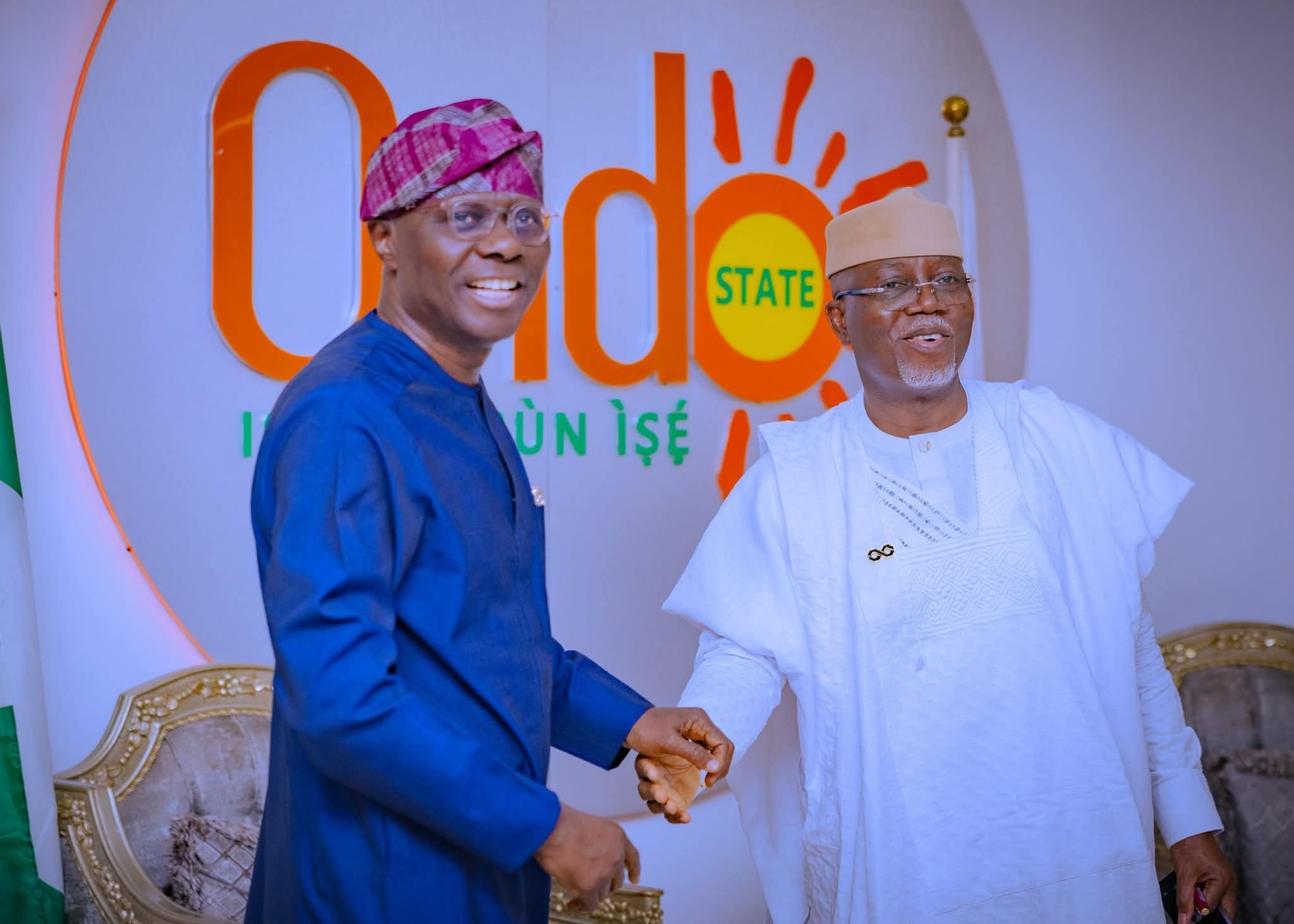 Babajide Sanwo-Olu and Lucky Aiyedatiwa