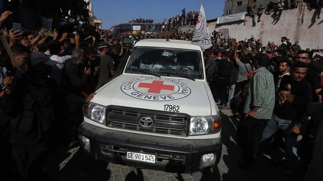 Palestinian children moved from Gaza