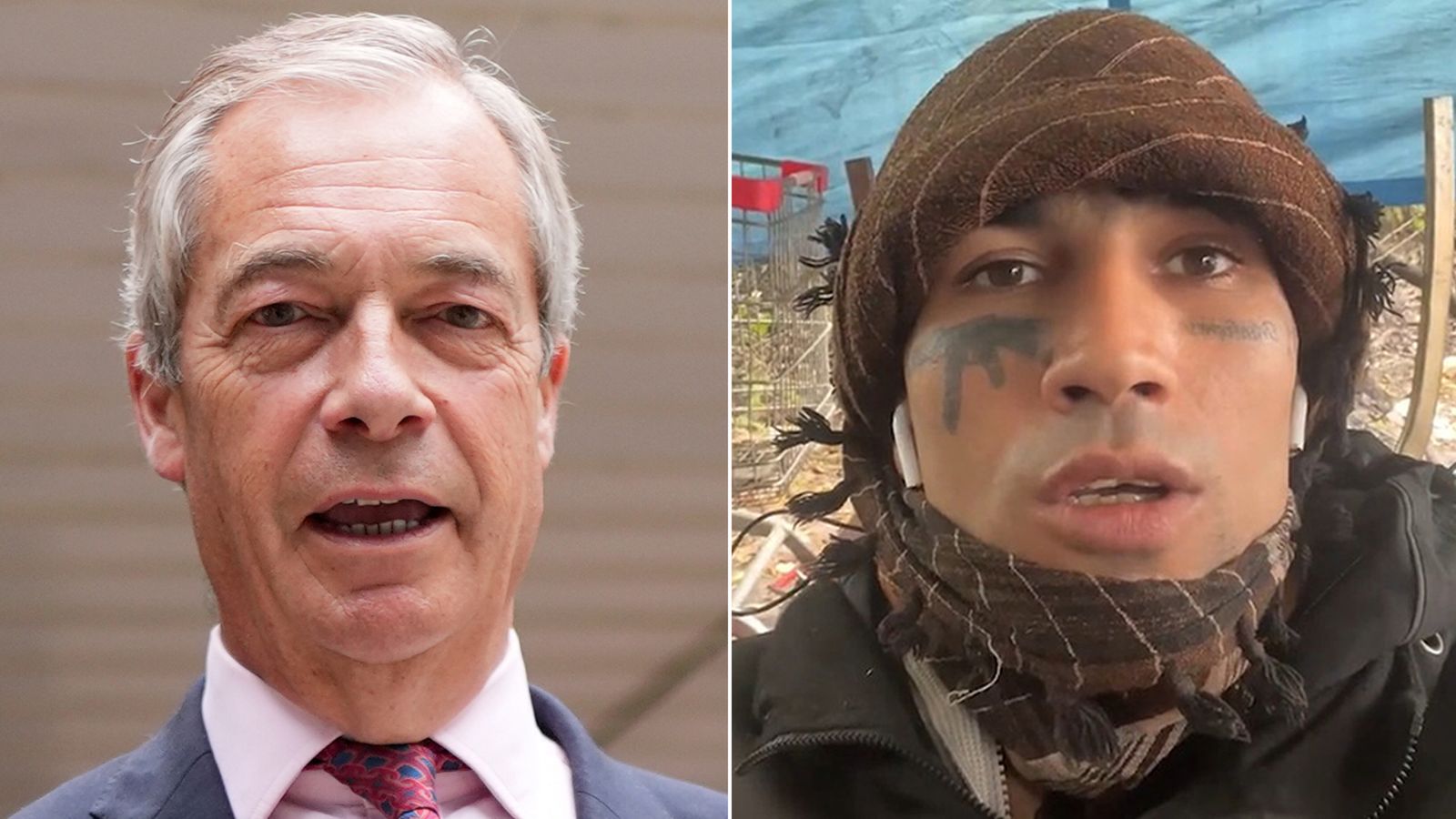 Afghan man and Nigel