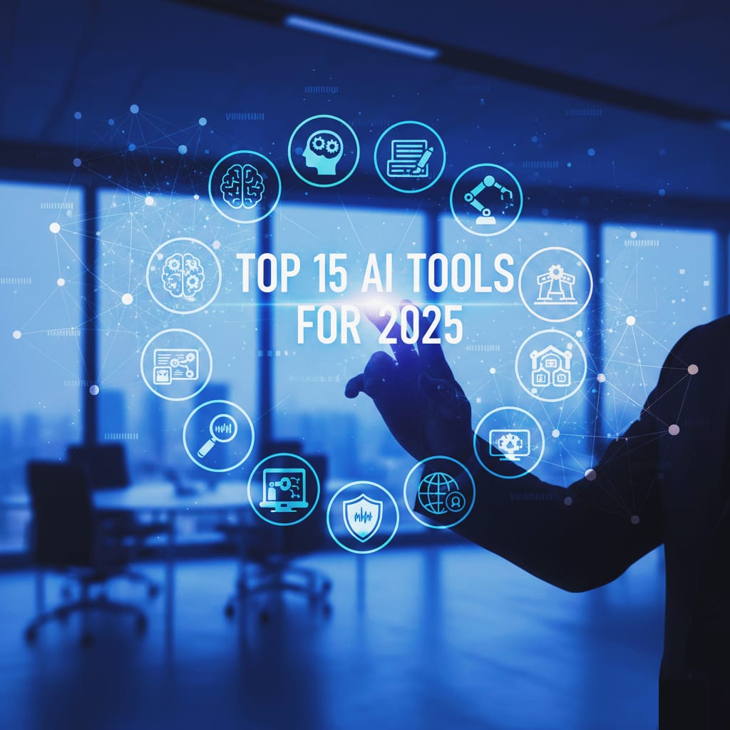 Top 15 AI tools every professional should know in 2025