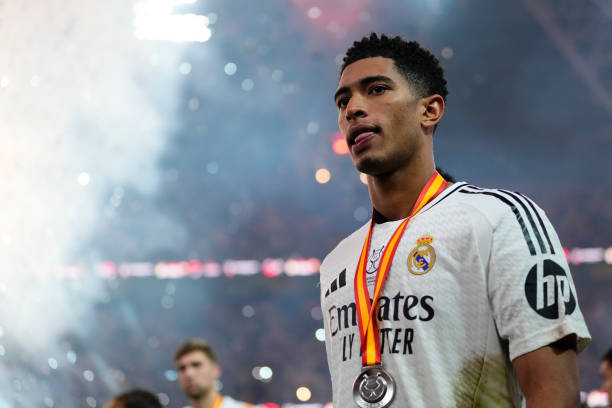 Jude Bellingham wins England Men’s Player of the Year after 5 goal involvements in 8 games, beating Rice and Kane, as he returns from injury.