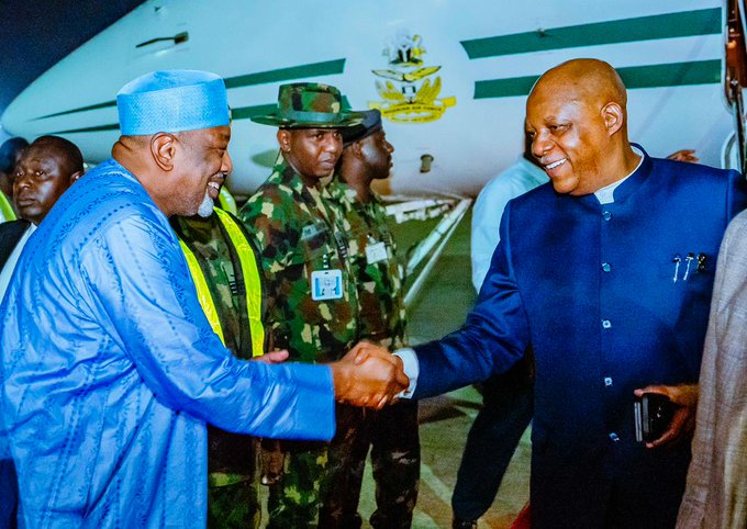 Vice President Kashim Shettima returns from COP30