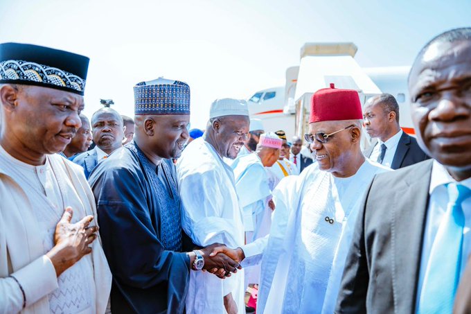Kashim Shettima at Sheikh Bauchi's burial