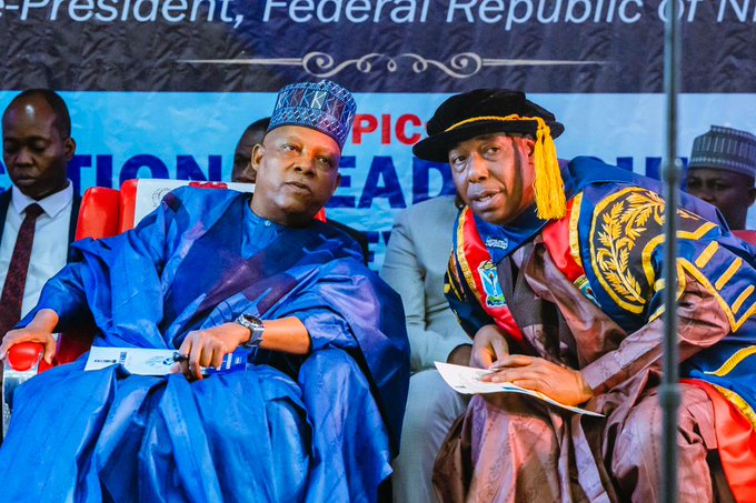 Vice President Kashim Shettima and Babagana Zulum