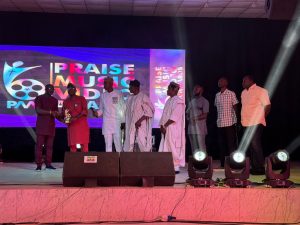 Artist performing at the Praise Music Video Awards 2025