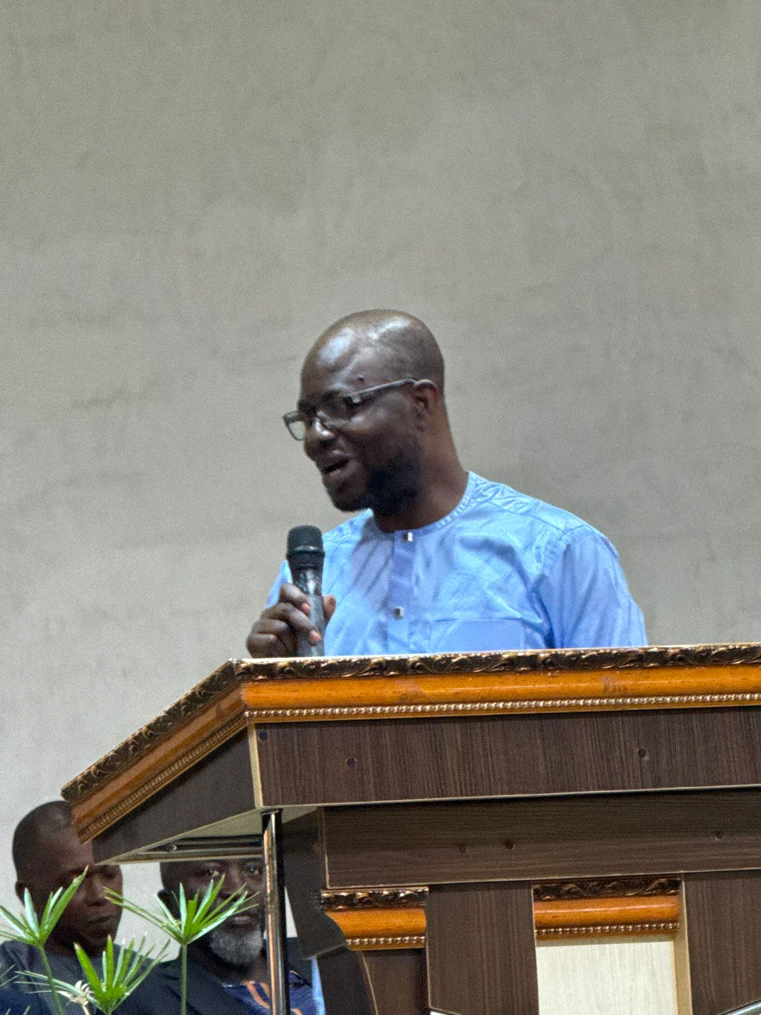 Minister Humanitarian Affairs and Poverty Reduction, Bernard Doro