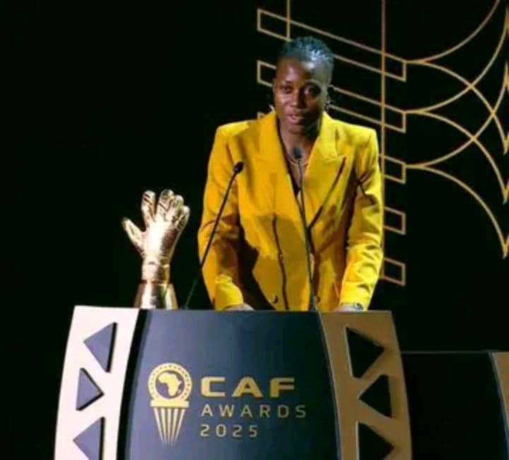 Nnadozie wins CAF Women’s Goalkeeper of the Year
