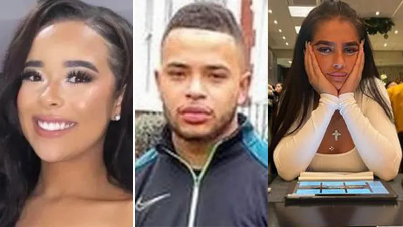 The three victims who died in the crash