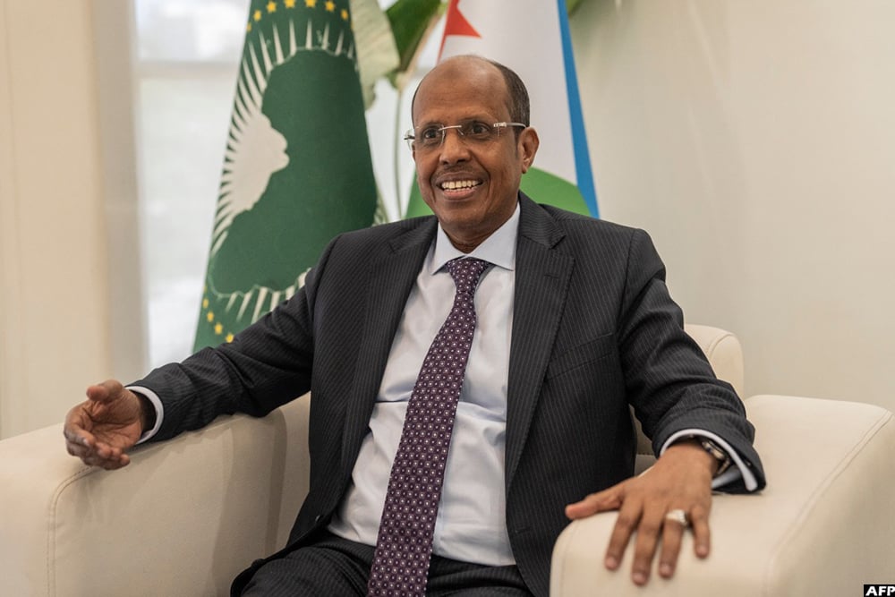 African Union Chair Mahamoud Ali Youssouf addresses press, denying claims by US President Donald Trump of genocide against Christians in northern Nigeria.