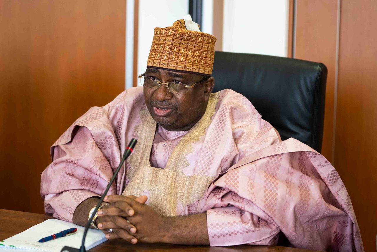 Security forces patrol a rural community in Kebbi State after a bandit attack.