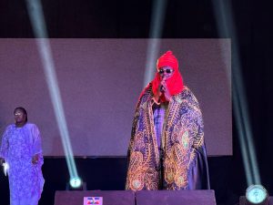 Artist performing at the Praise Music Video Awards 2025