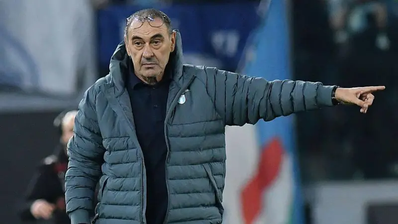 Lazio boss Sarri undergoes minor heart surgery
