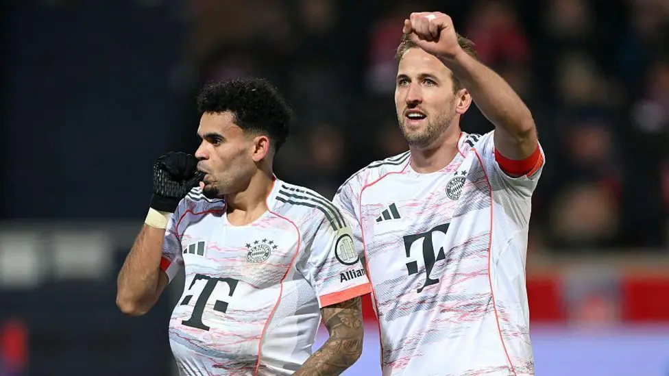Bayern end 2025 in style with Heidenheim rout