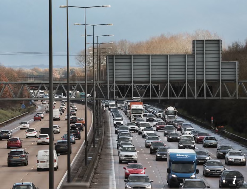 UK severe congestion travel