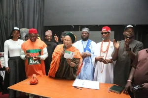 Court refuses bid to bar Ireti Kingibe from ADC activities Ireti Kingibe at a public event amid legal dispute over ADC membership