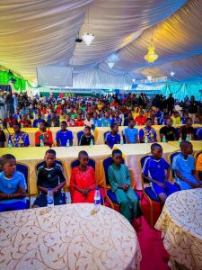 100 Abducted Students in Minna after returning from captivity 