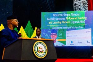 Abiodun unveils ‘OgunLEARN’ to pioneer AI-driven digital schooling Ogun State Governor Dapo Abiodun