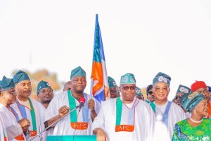 Plateau State Governor Caleb Mutfwang and other APC Leaders 