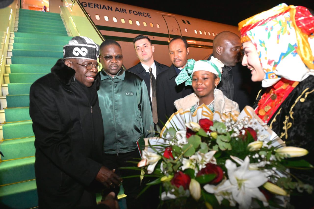 Tinubu Arrives Ankara on State Visit to Deepen Nigeria–Türkiye Ties