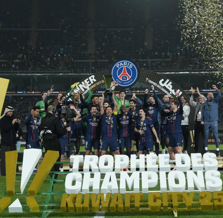 PSG defeat Marseille to win 14th French champions trophy