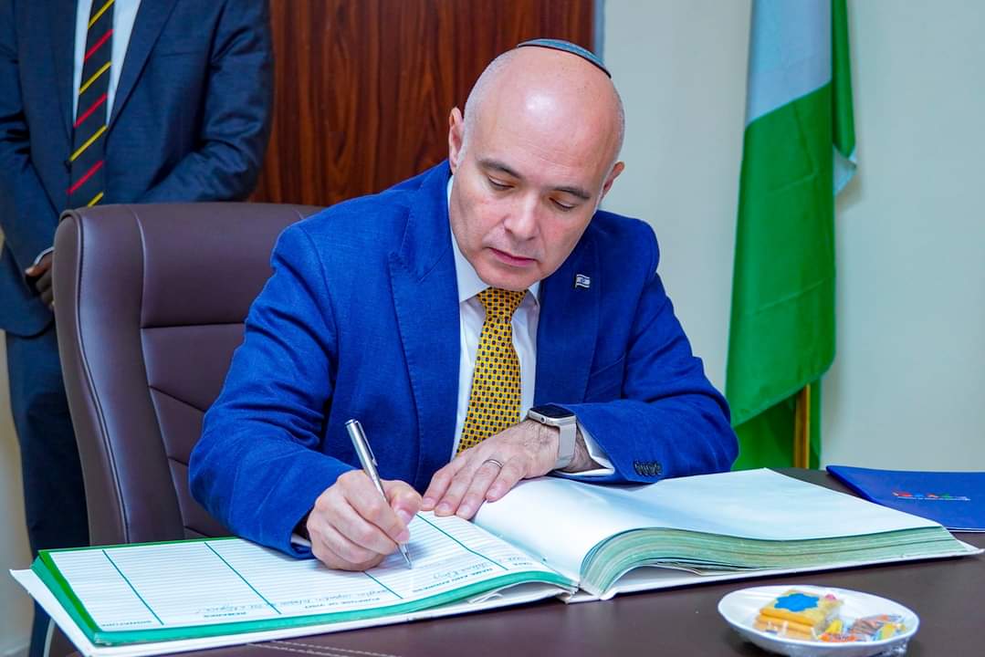 Israel’s ambassador to Nigeria Michael Freeman
