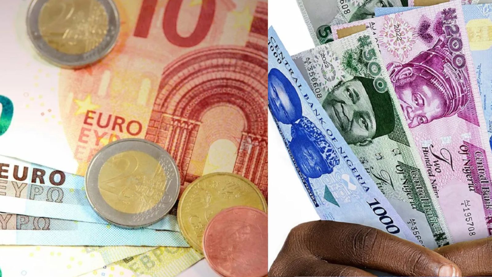 Nigerian naira traded steadily against the euro today, with exchange rates holding firm across both the official and black market segments, according to data published by NGNToday.