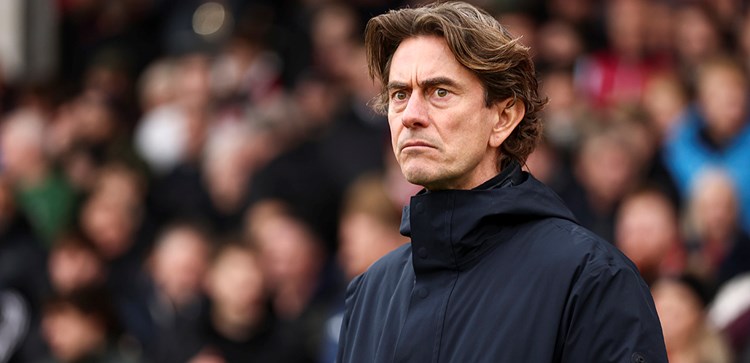 Tottenham fire coach Thomas Frank