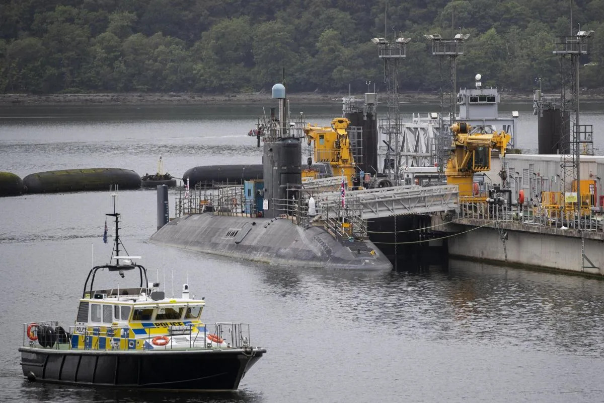 Two arrested after attempted entry into UK’s Faslane Naval Base
