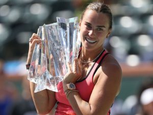 Sabalenka wins first Indian Wells title after defeating Rybakina