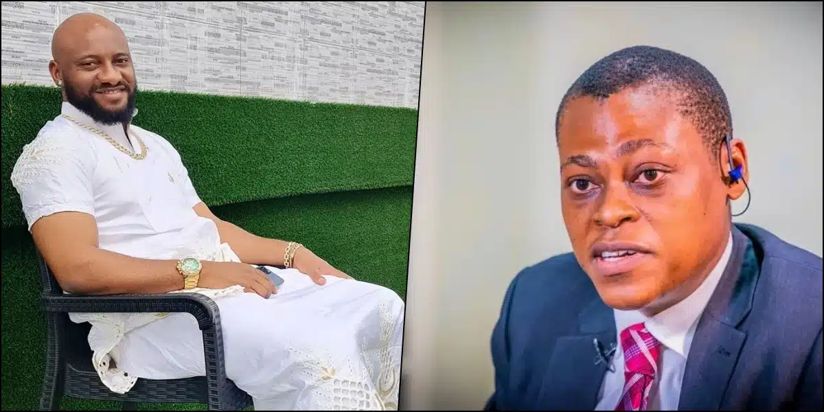 Yul Edochie and Rufai Oseni